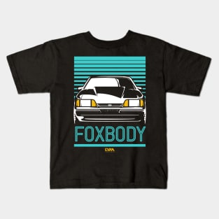 Foxbody Ford Mustang Notch Retro Kids T-Shirt